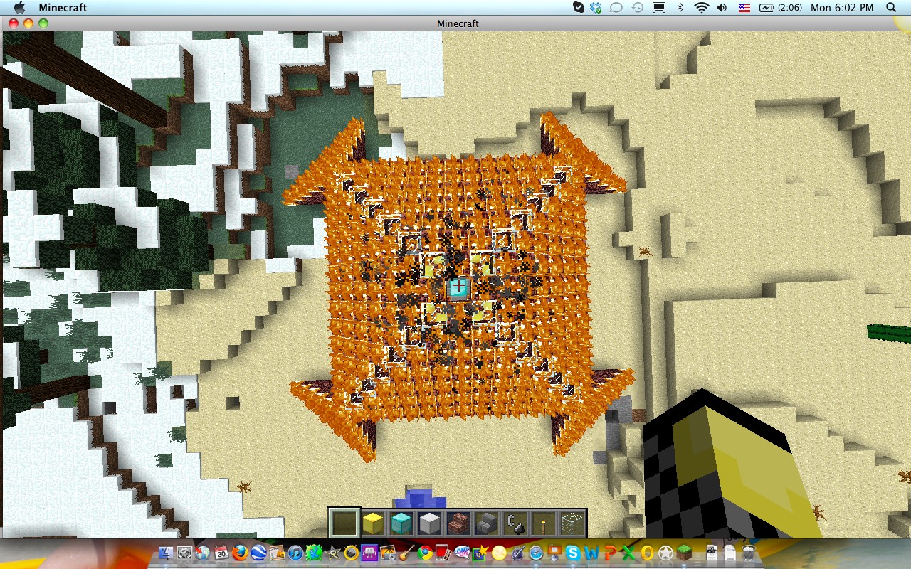 Netherrack Spawn Minecraft Map