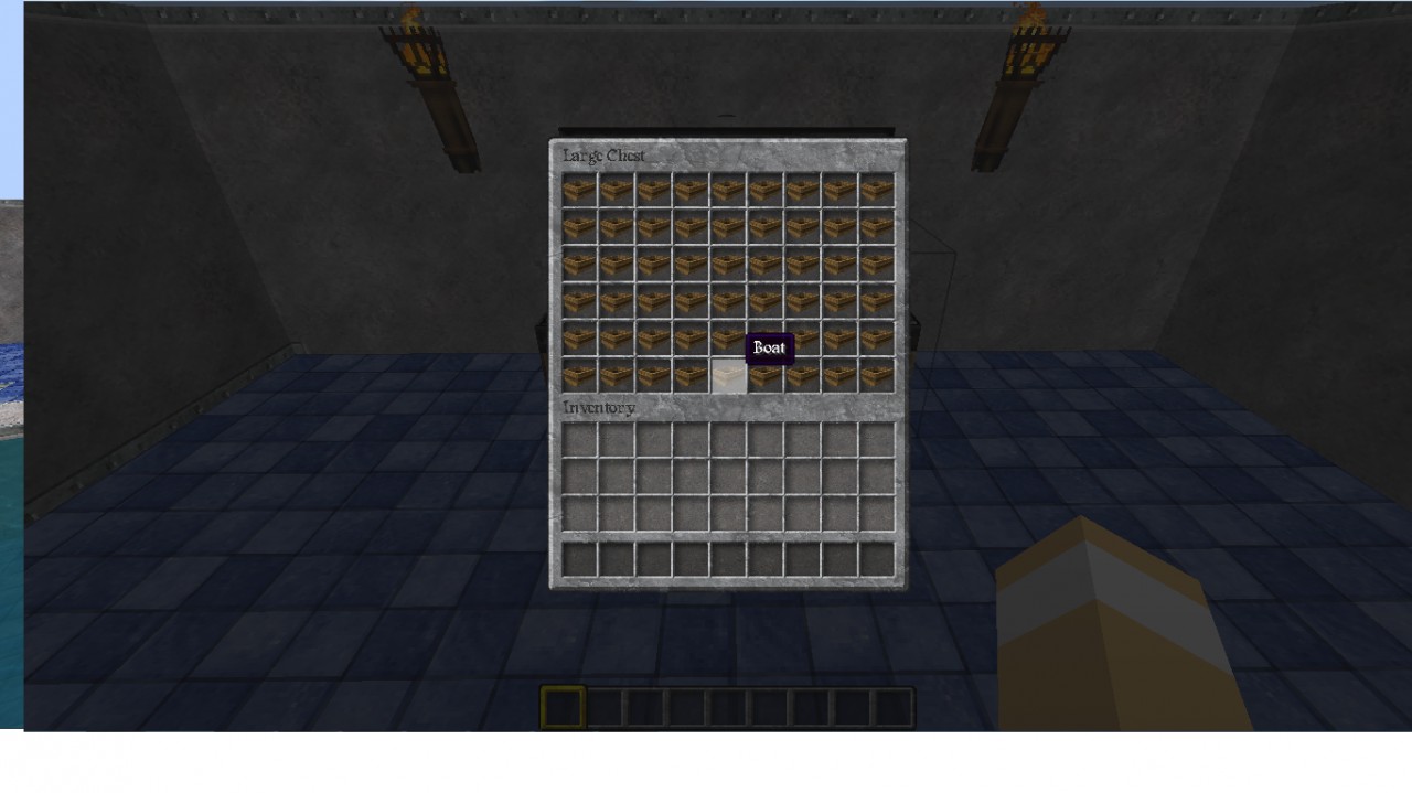 Dockyard (Boat Launcher) w/poolside Minecraft Map