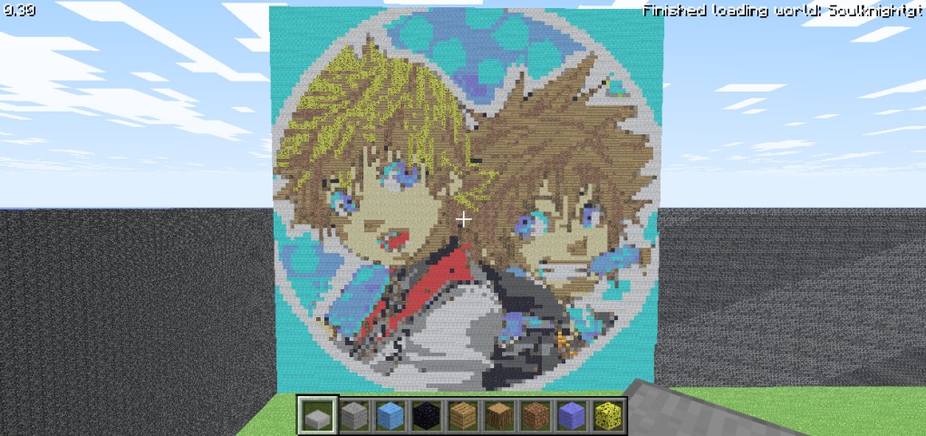 Sora X Roxas Sprite