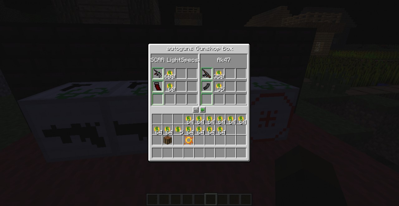 the Shop Gui ( made By flan)