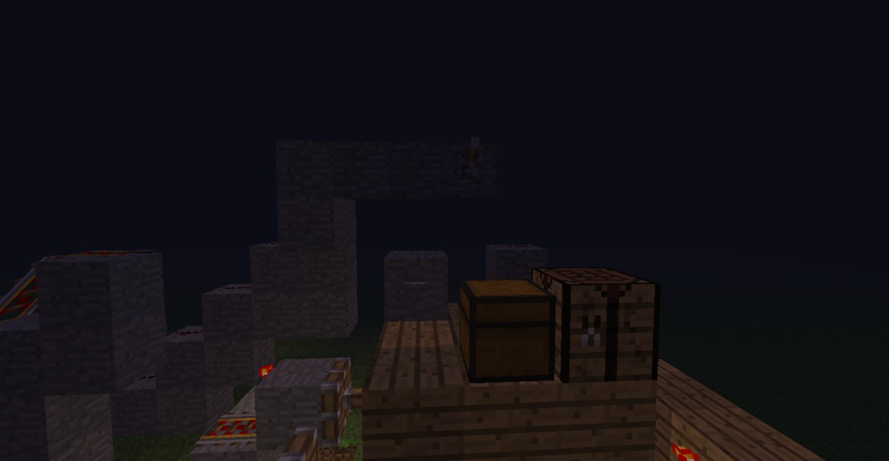 !still in progress! minecart rebound track Minecraft Map