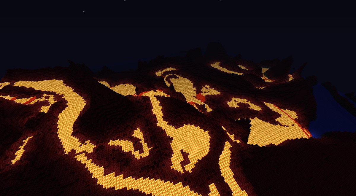 Minecraft - Hell Island - VoxelSniper Project Minecraft Map