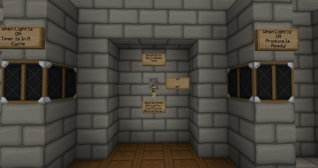 Fully Automated Sugar Cane Harvester Minecraft Map