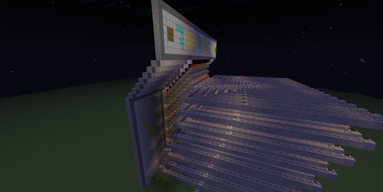 Torch display Minecraft Map