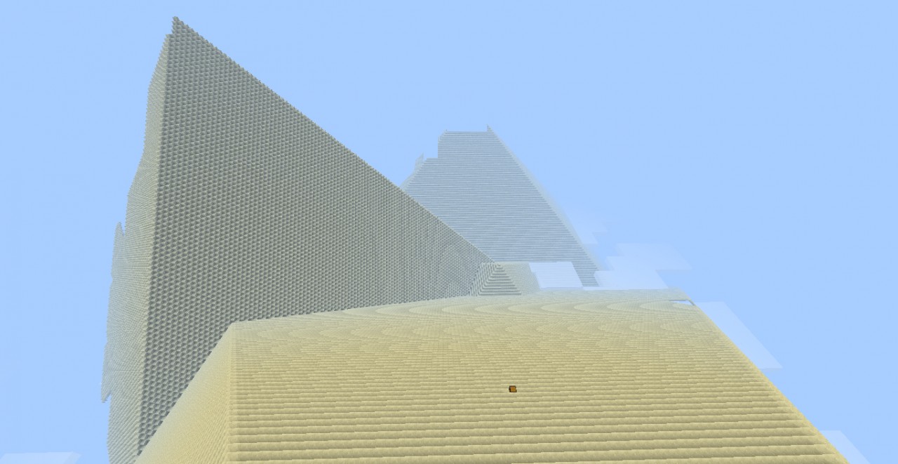 Amazing Huge Pyramids Minecraft Map