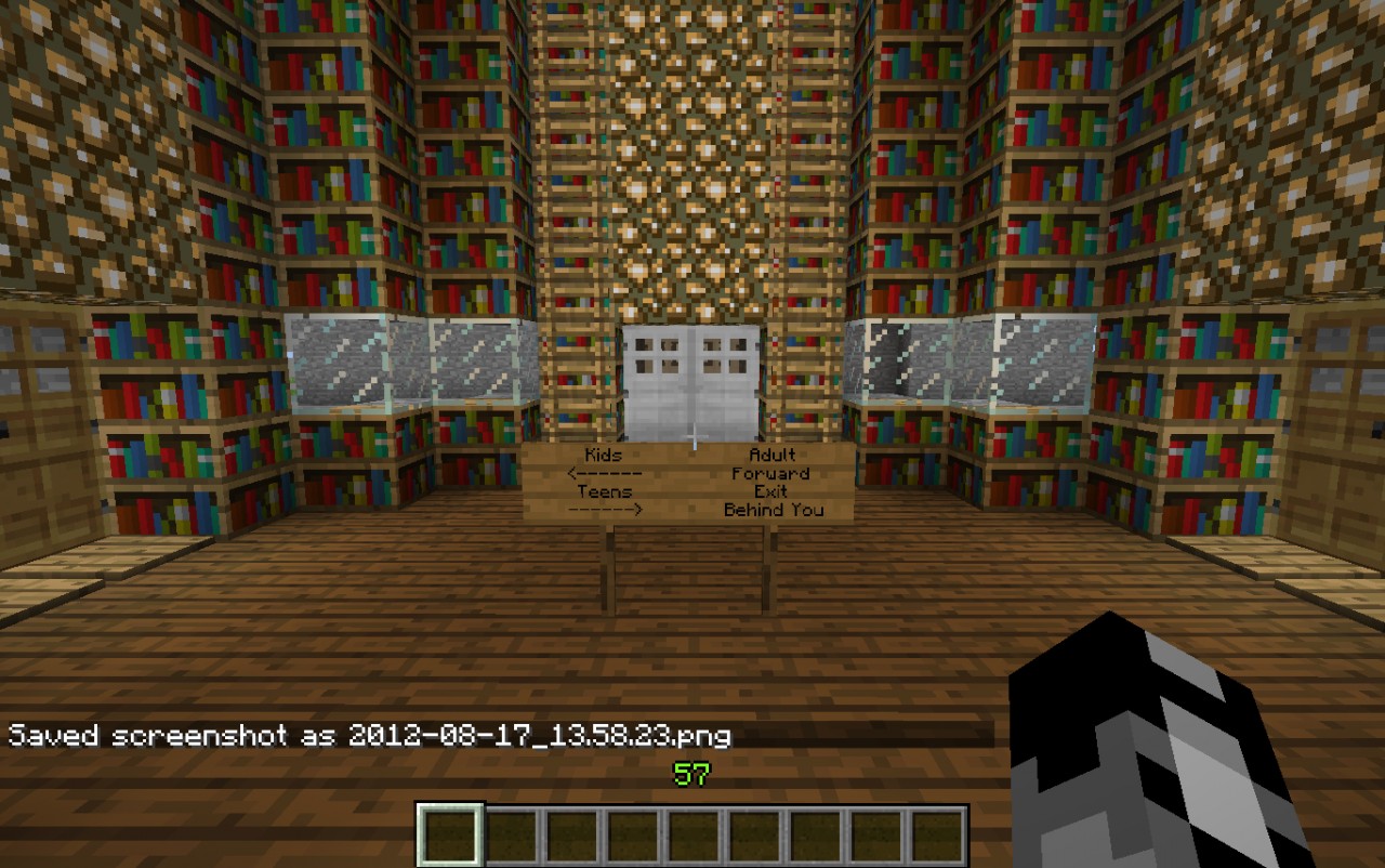 Grand Library Minecraft Map