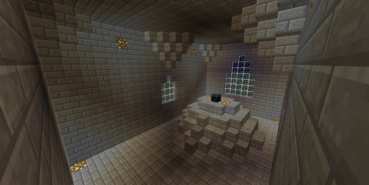 Multiplayer PvP Arena w/ Fortresses Minecraft Map