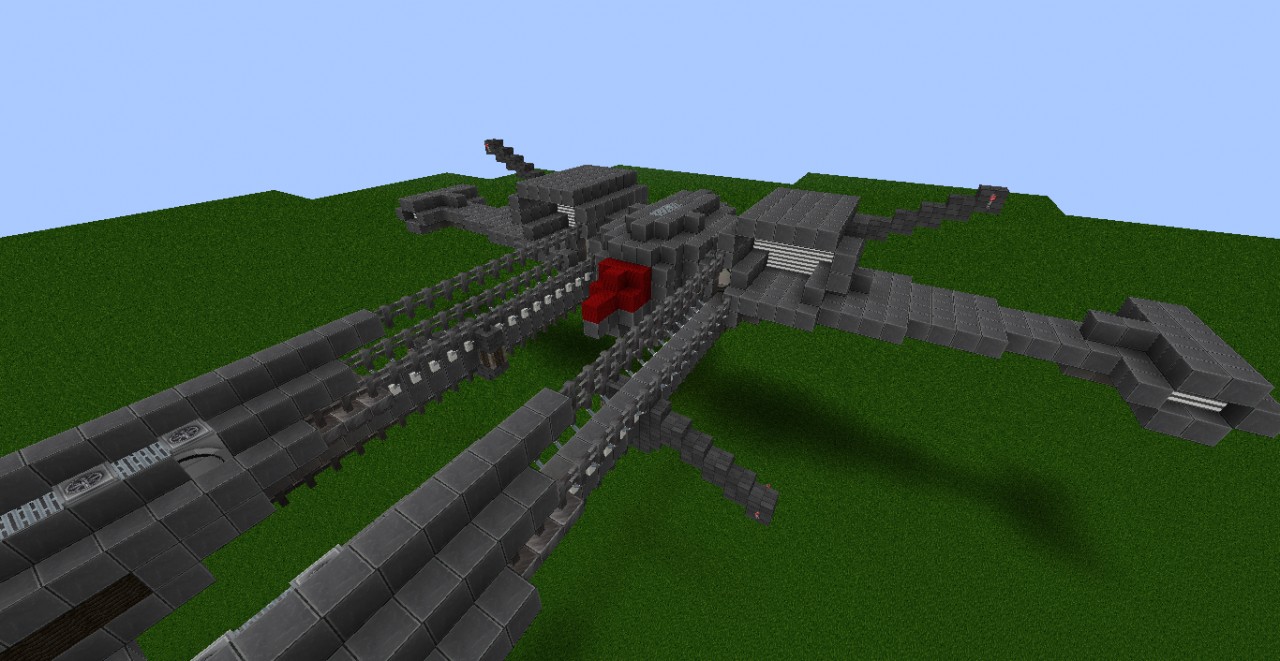 Minmatar Rifter Minecraft Map