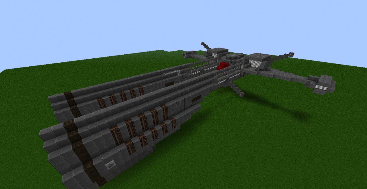 Minmatar Rifter Minecraft Map