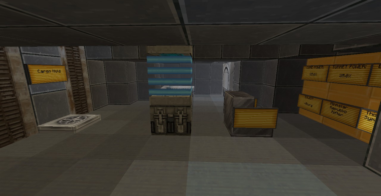 Minmatar Rifter Minecraft Map