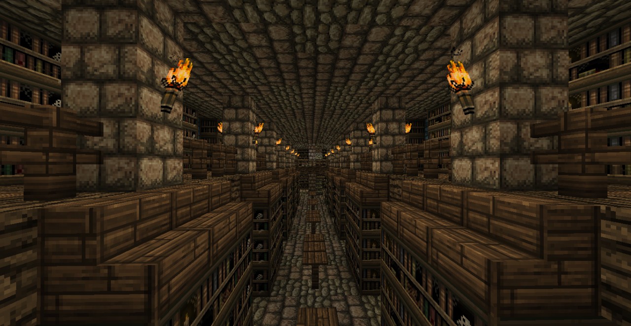 The Library Minecraft Map