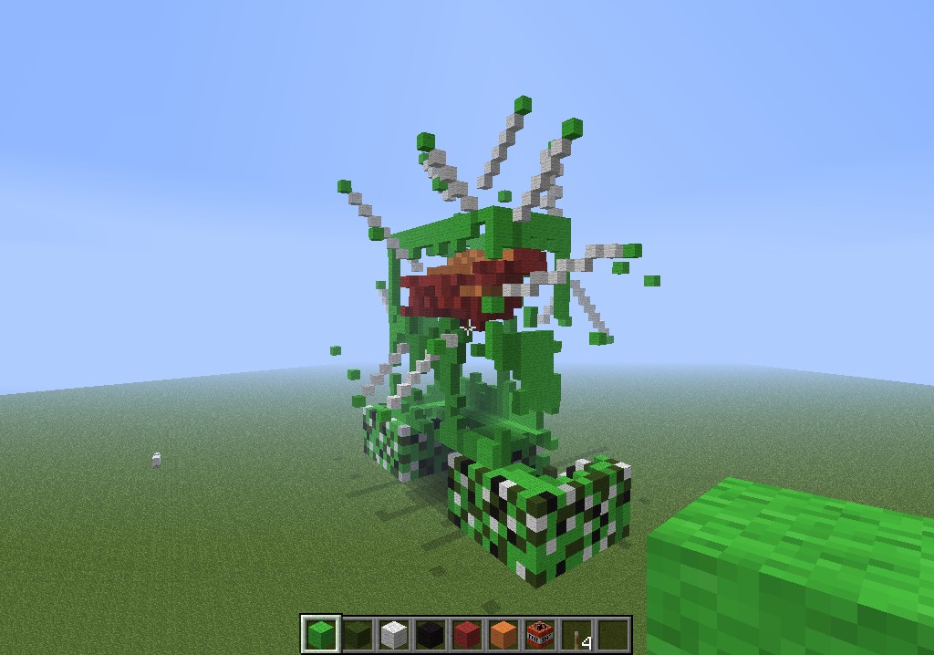Exploding Creeper Minecraft Map
