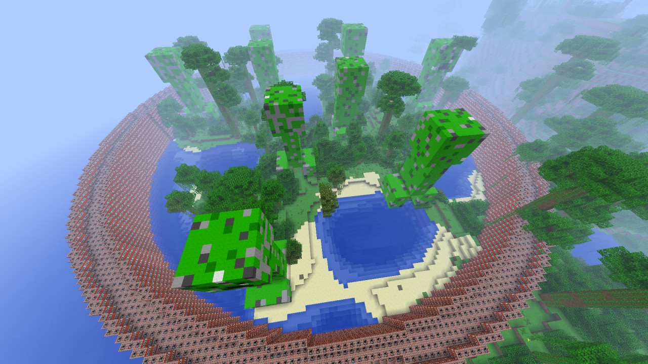 Creeper Minecraft Map