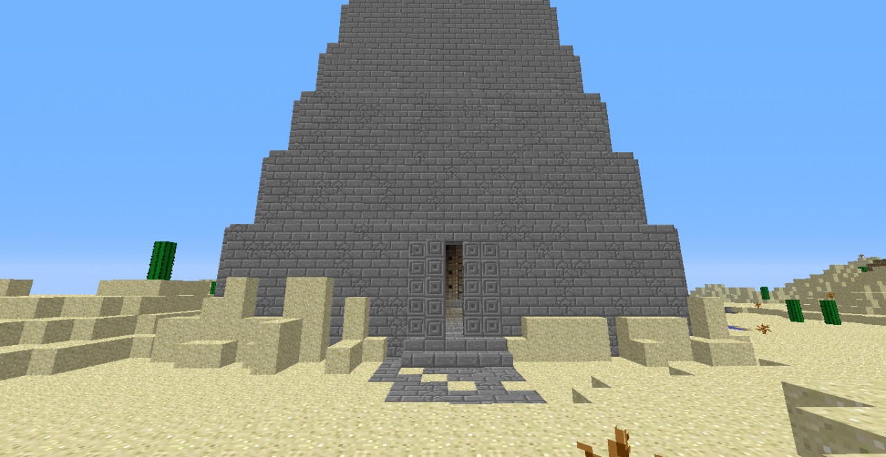 Desert temple Minecraft Map