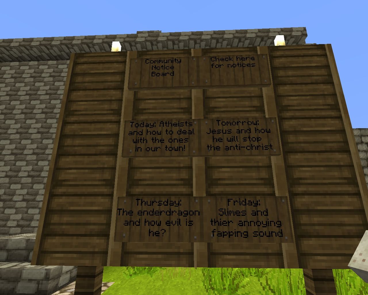 Tristram Village Minecraft Map