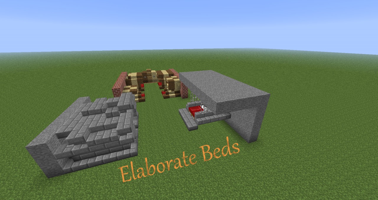 [12w34b] Elaborate Beds Minecraft Map