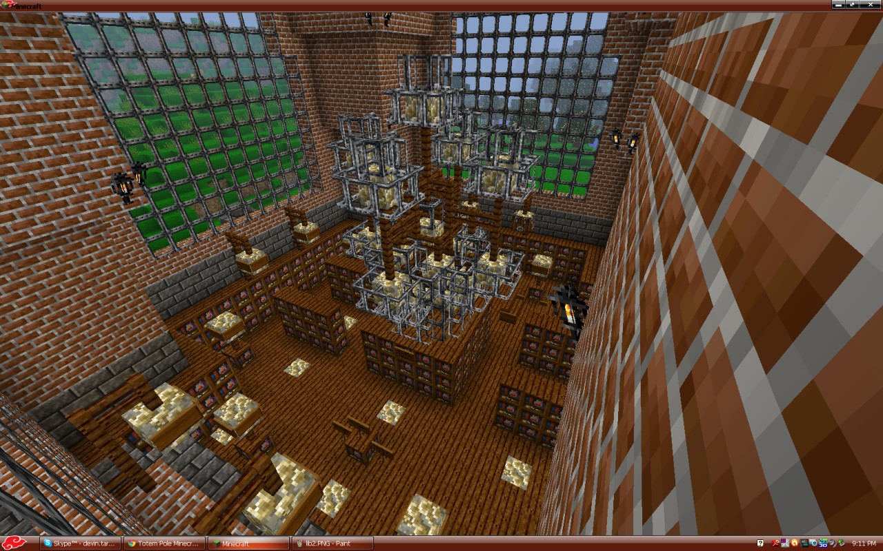 Library Minecraft Map