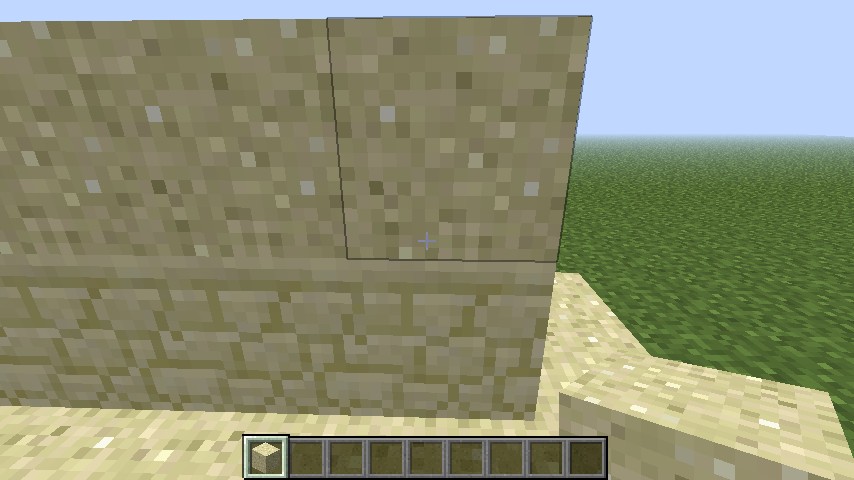 after sand compaction