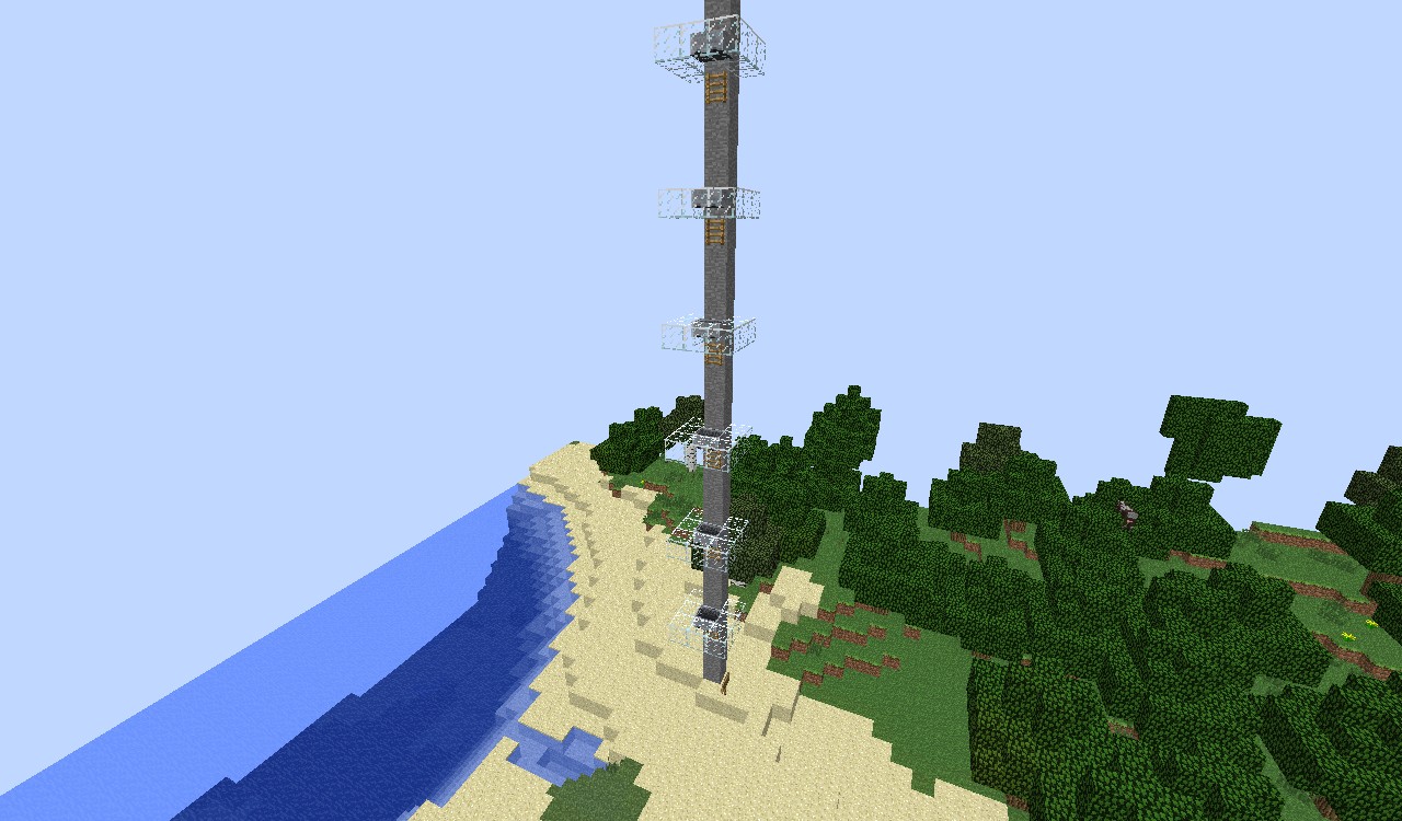 The fastest elavator ever Minecraft Map