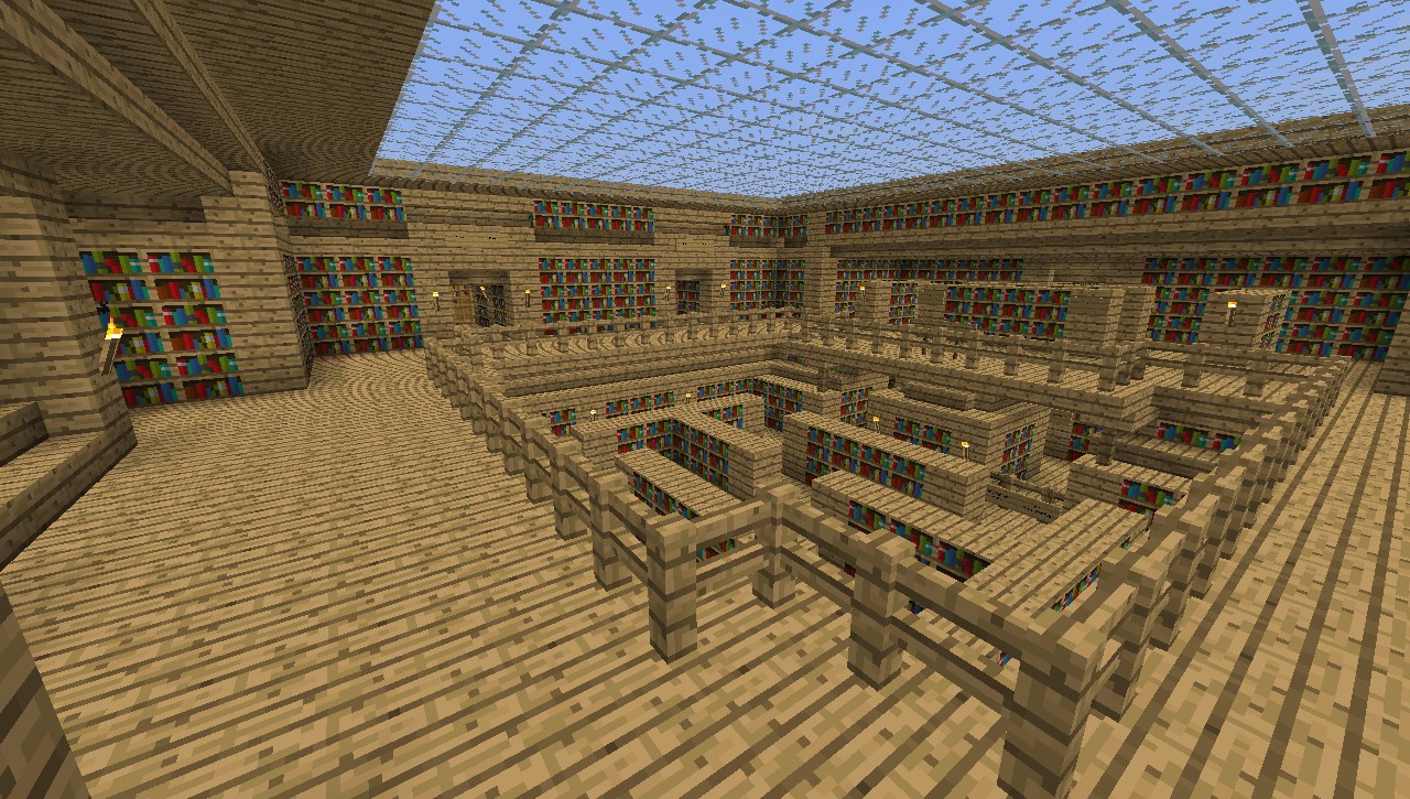 The Library Minecraft Map