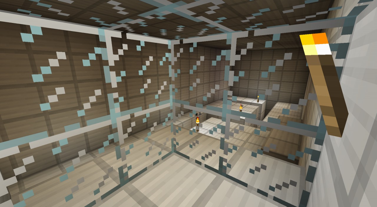 The map " Crazy of the Redstone " Minecraft Map