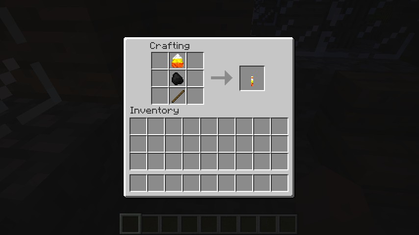 Recipe for Candy Corn Torch