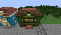 Green House (Part of city) Zielona Kamienica Minecraft Map & Project