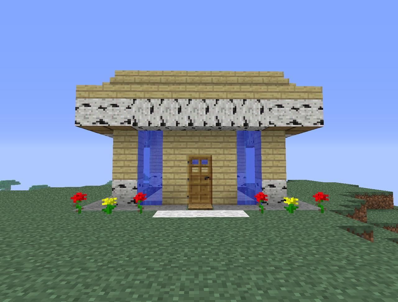 Hilly house (great view) Minecraft Map