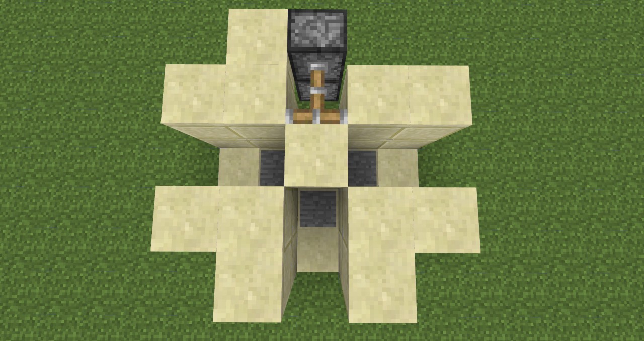 Minecraft 3 Way / Exit Piston Door 1.20.2/1.20.1/1.20/1.19.2/1.19.1/1