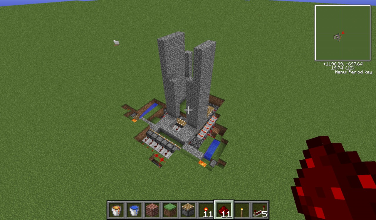 Automatic Building House Minecraft Map