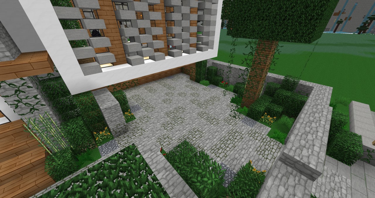 Modern House Minecraft Map