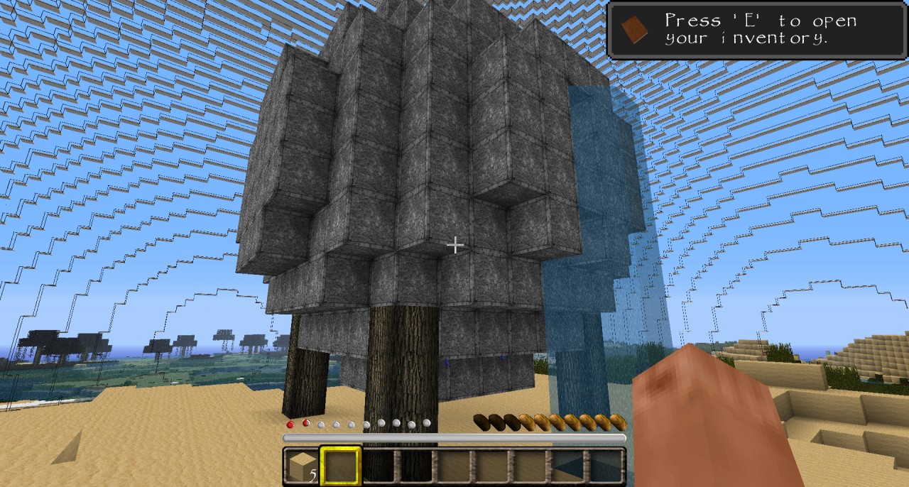 Command To Make A Glass Dome