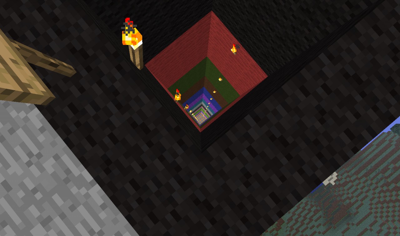 Sky Diving Minecraft Map