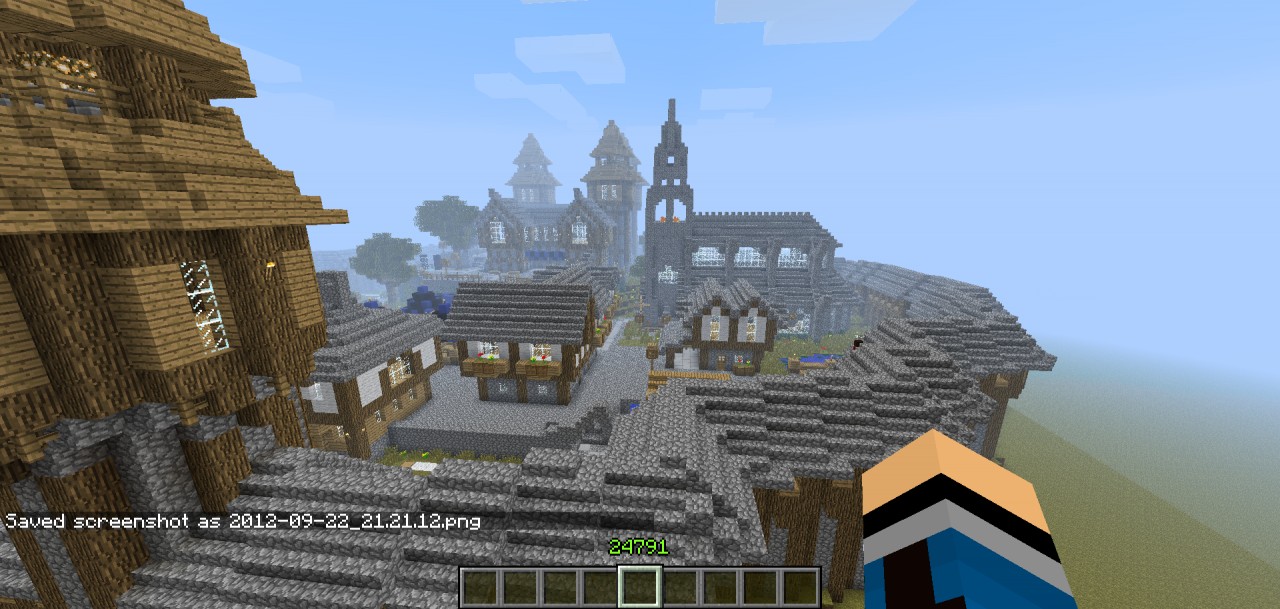 Huge Town Minecraft Map