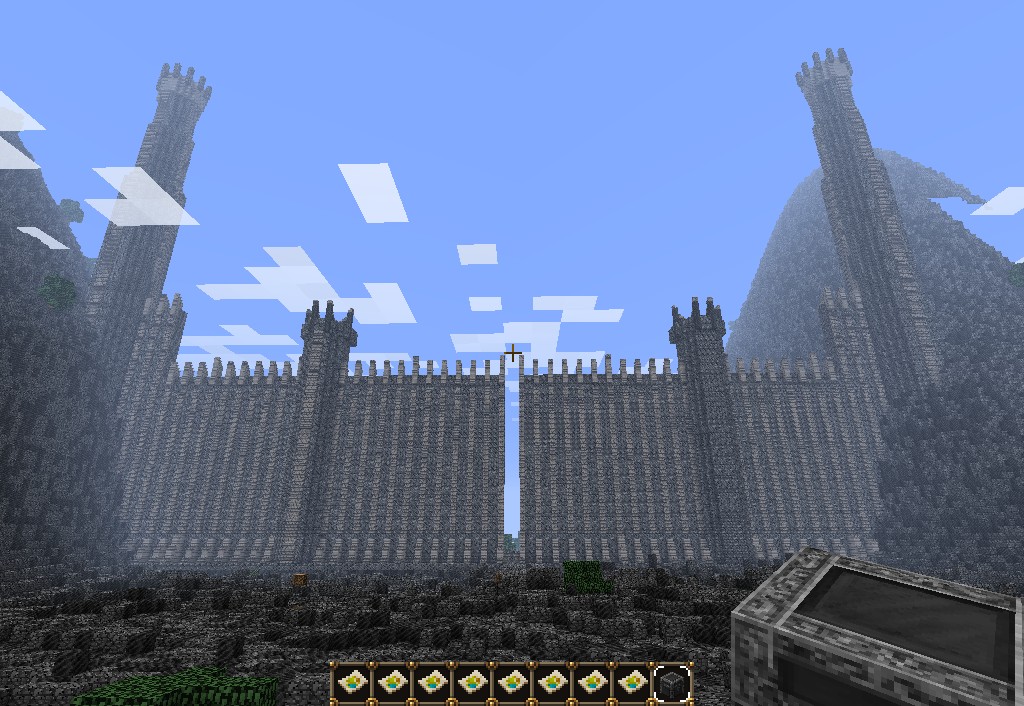 Entire Recreation of Middle Earth Minecraft Map