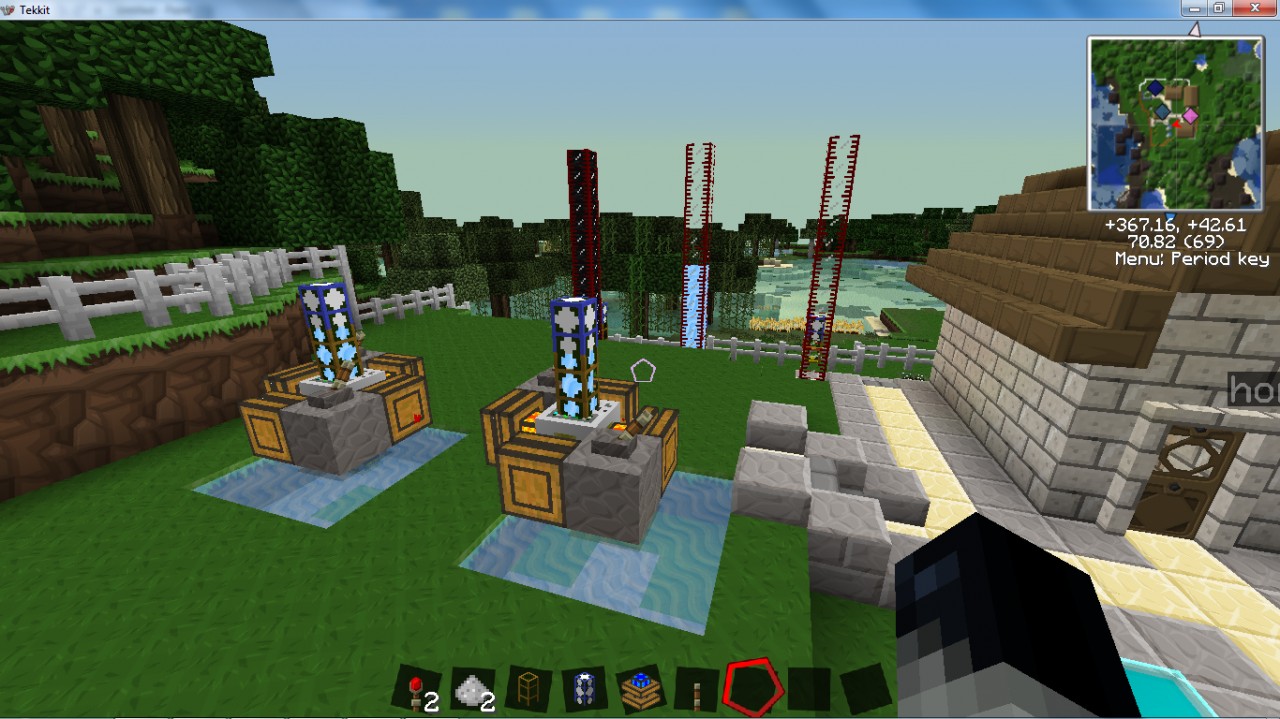 (TEKKIT) M.A.D industries inc. refinery compound Minecraft Map