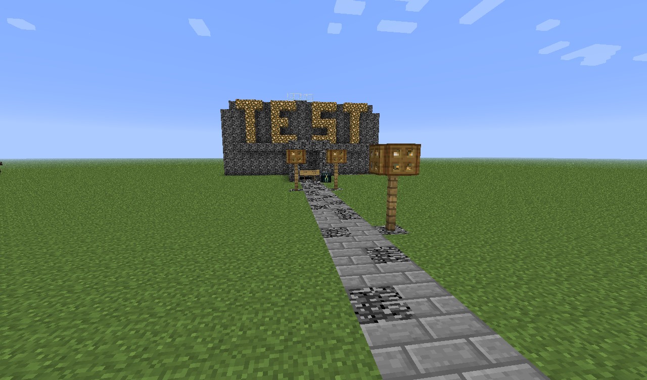 Shooting range and more! Minecraft Map