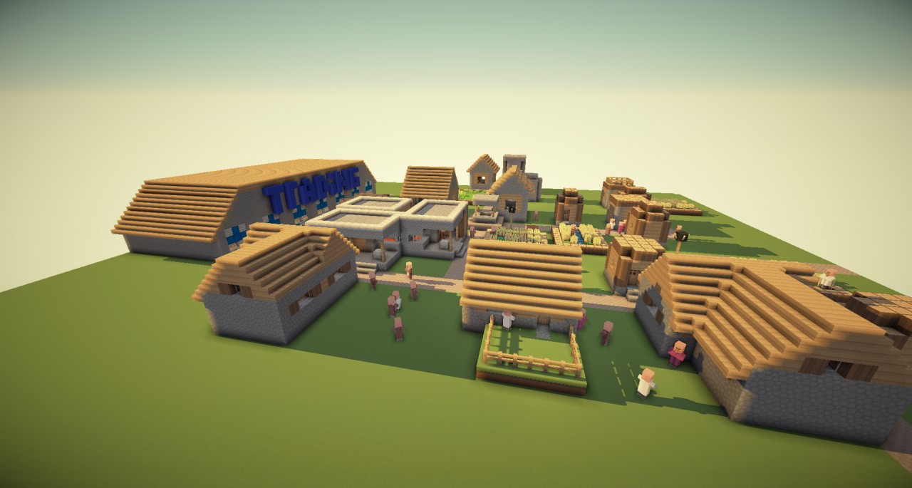 Minecraft - Villager Survival Minecraft Map