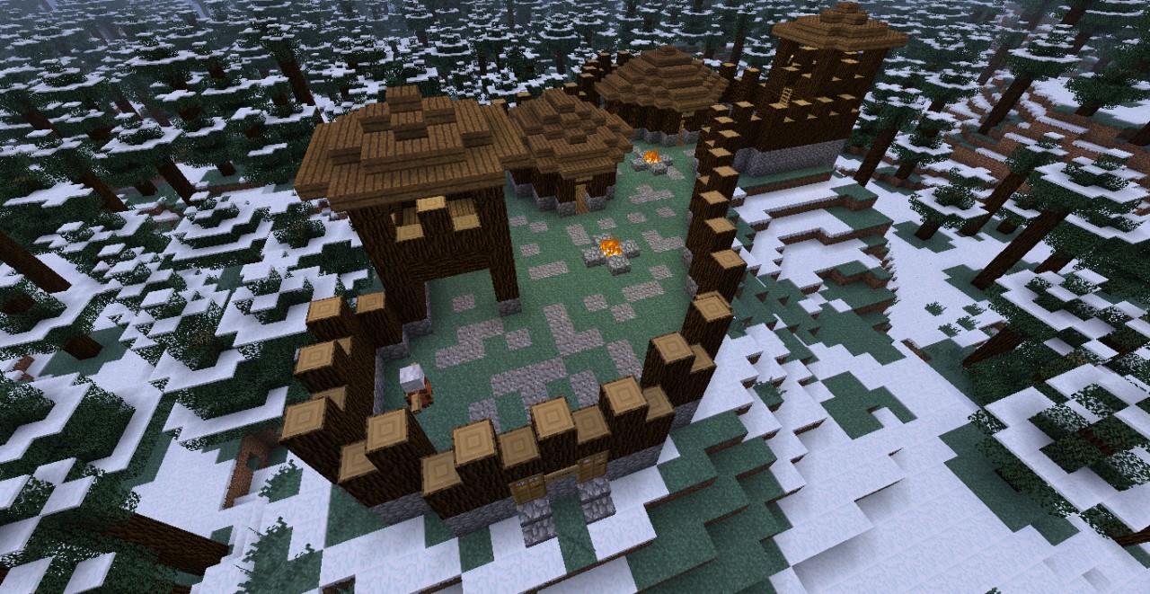 Barbarian Fort Minecraft Map