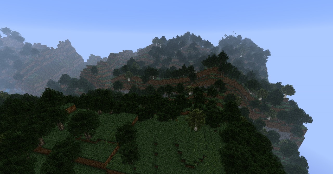 Random-Custom Terrain Minecraft Map