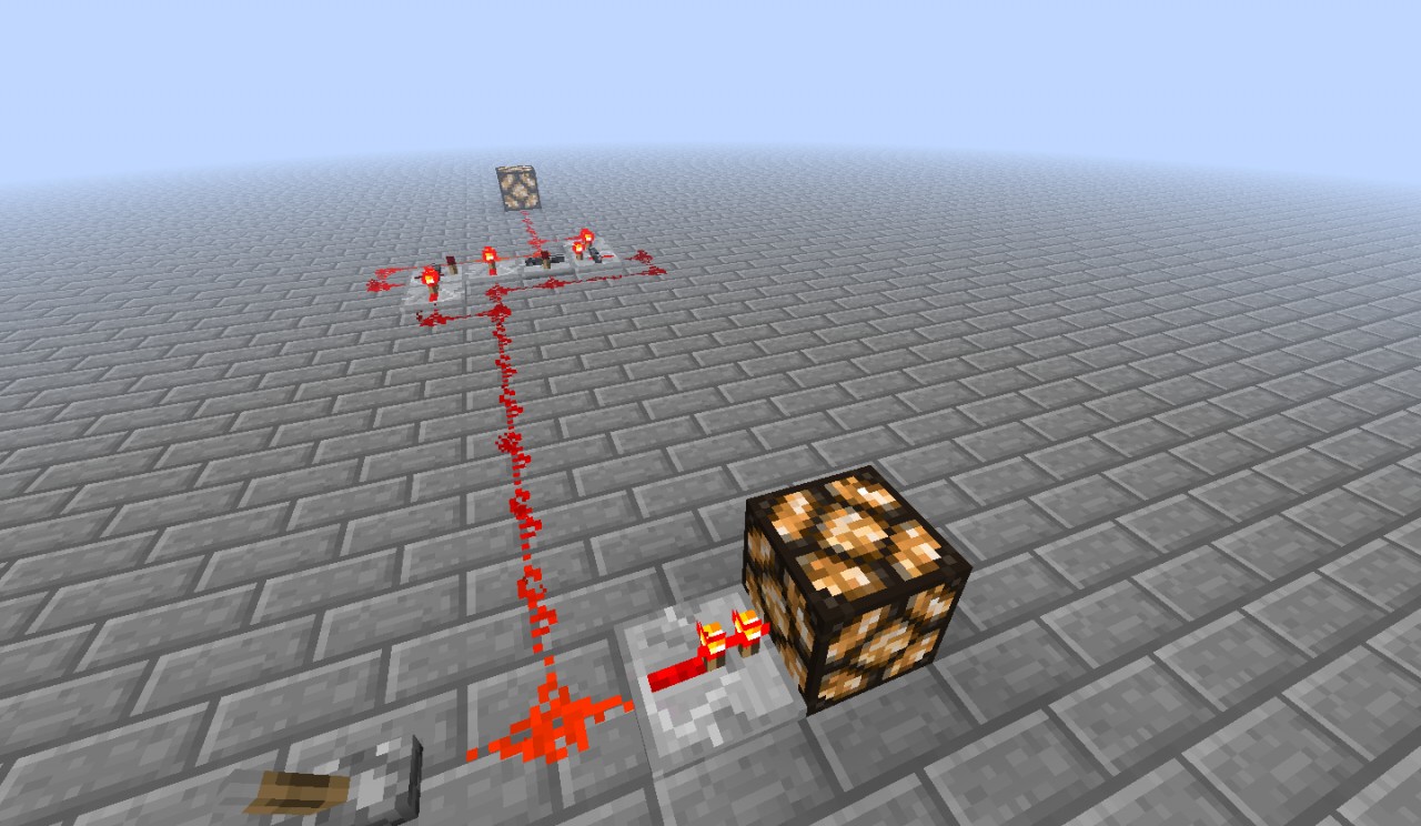 Two way repeater using RepeaterLock Feature (without Pistons