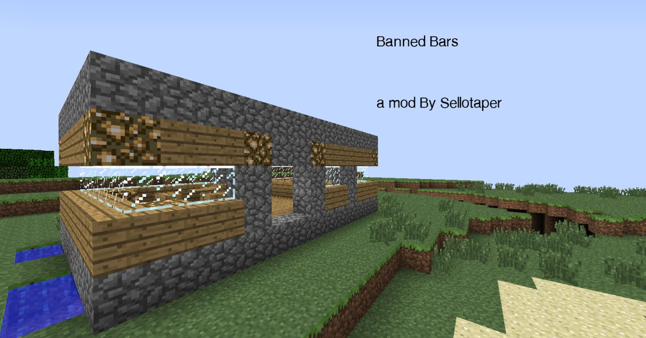 Banned Bars Mod [ModLoader][1.3.2] Minecraft Mod
