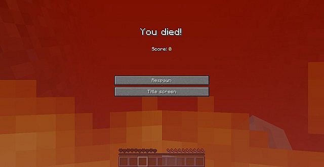 ________tried to swim in lava