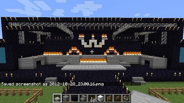 Festival stages 2 compelte 1 in progress Minecraft Map