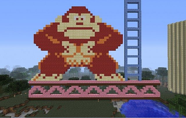 Donkey Kong Minecraft Project