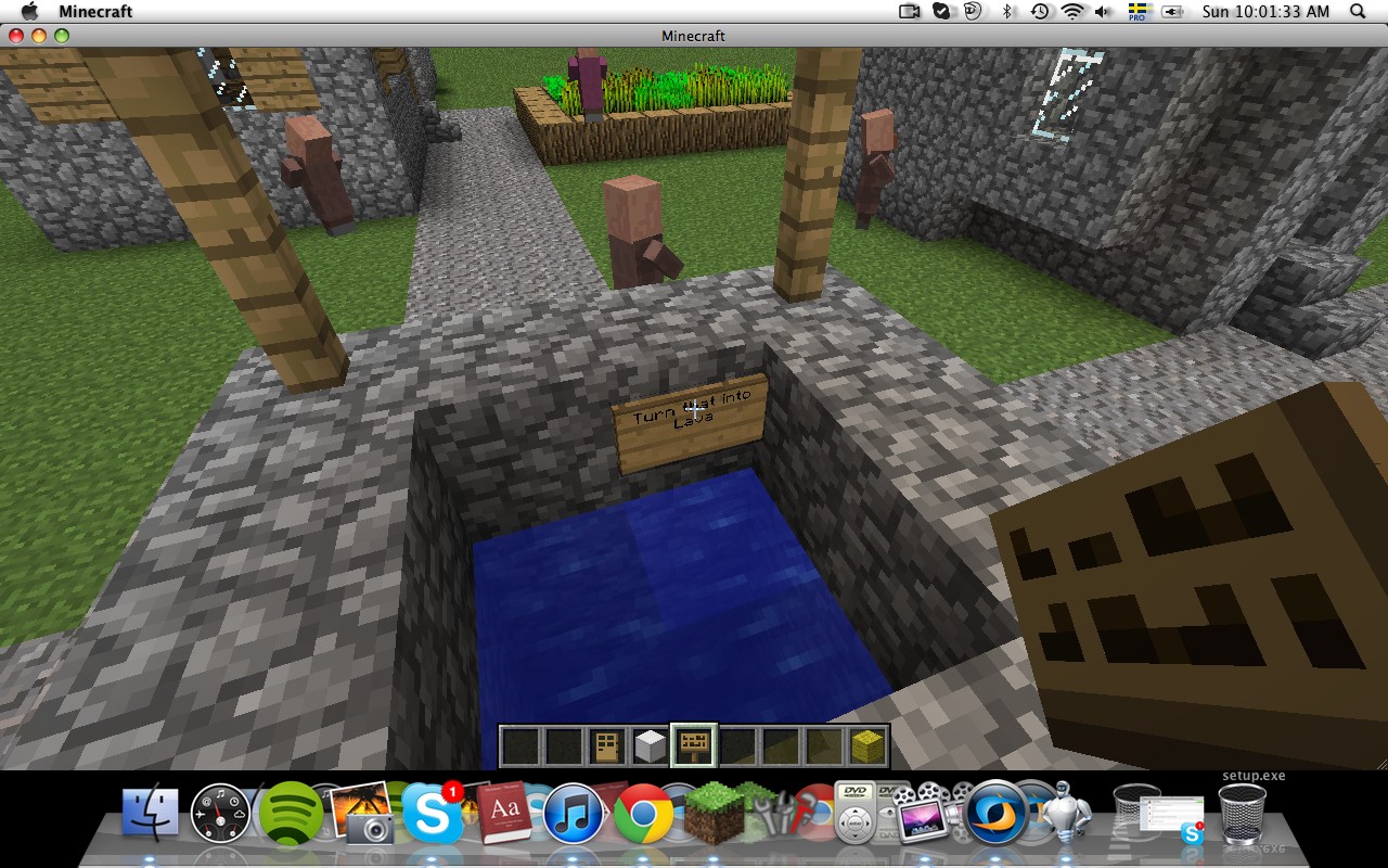 DESTROY A VILLAGE ) Minecraft Map