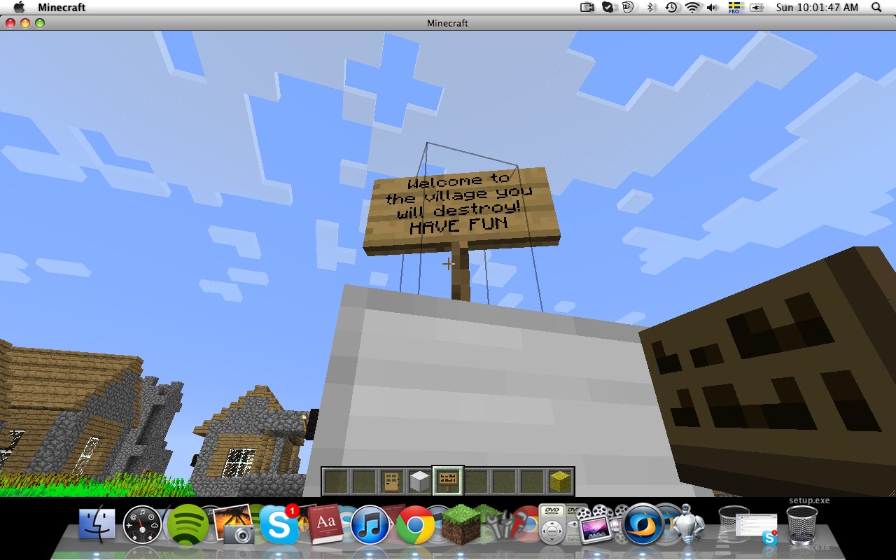 DESTROY A VILLAGE ) Minecraft Map