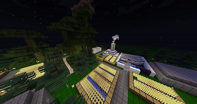 Tons of buildings to explore!!