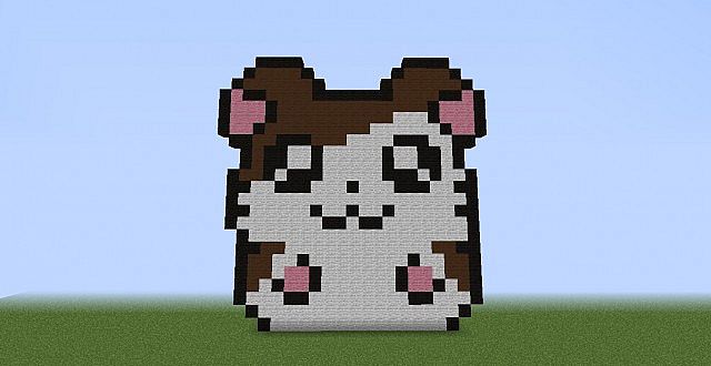 cute hamster minecraft project
