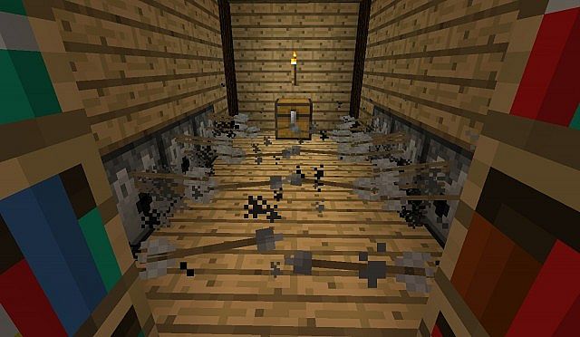 tripwire dispenser trap tutorial minecraft project how to design the inside of a minecraft house